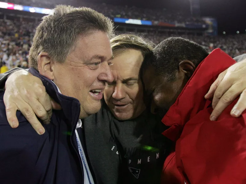 Charlie Weis, Bill Belichick, Romeo Crennel