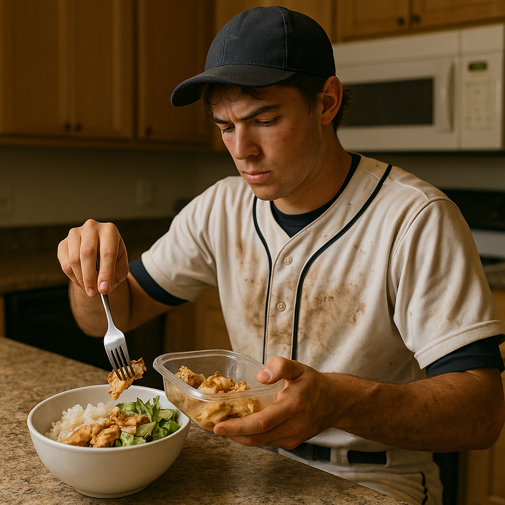 The post-game plate you can assemble in 90 seconds