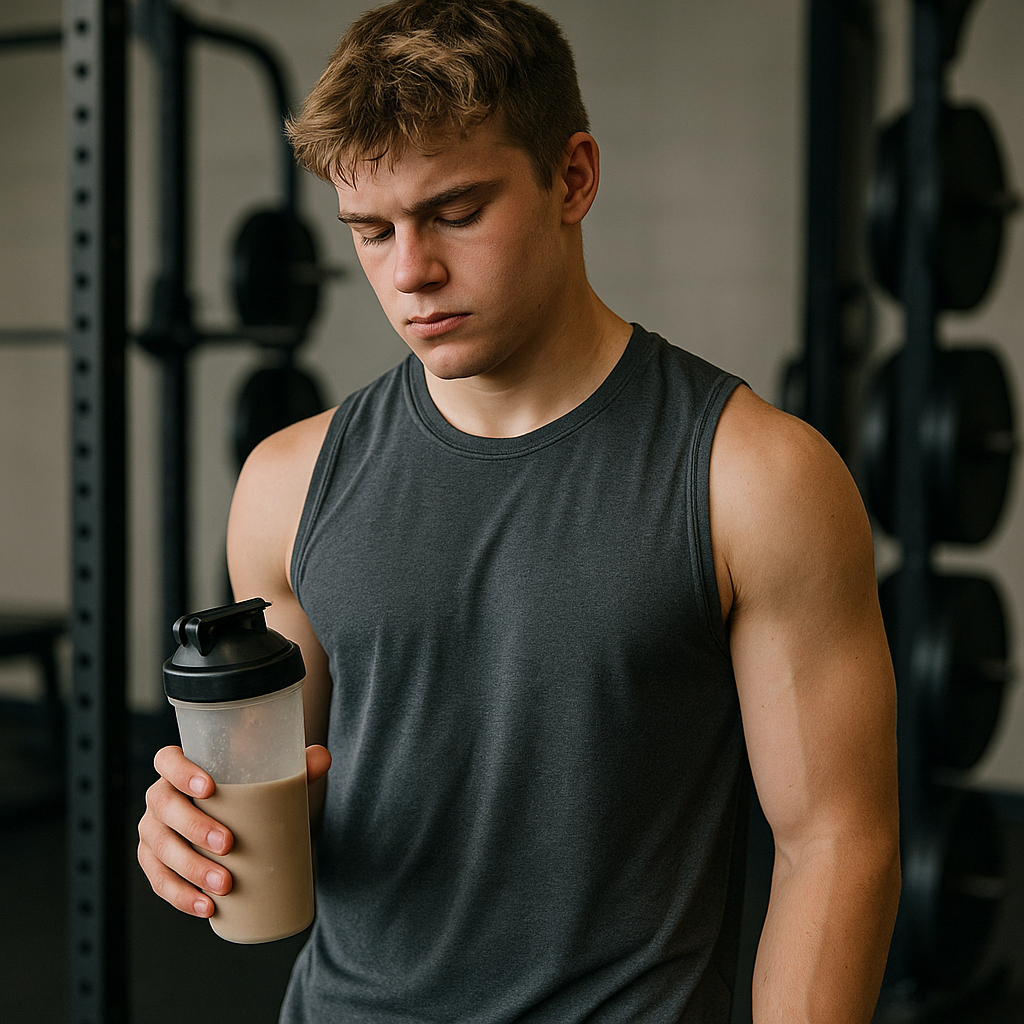 You lift hard, then you only replace protein
