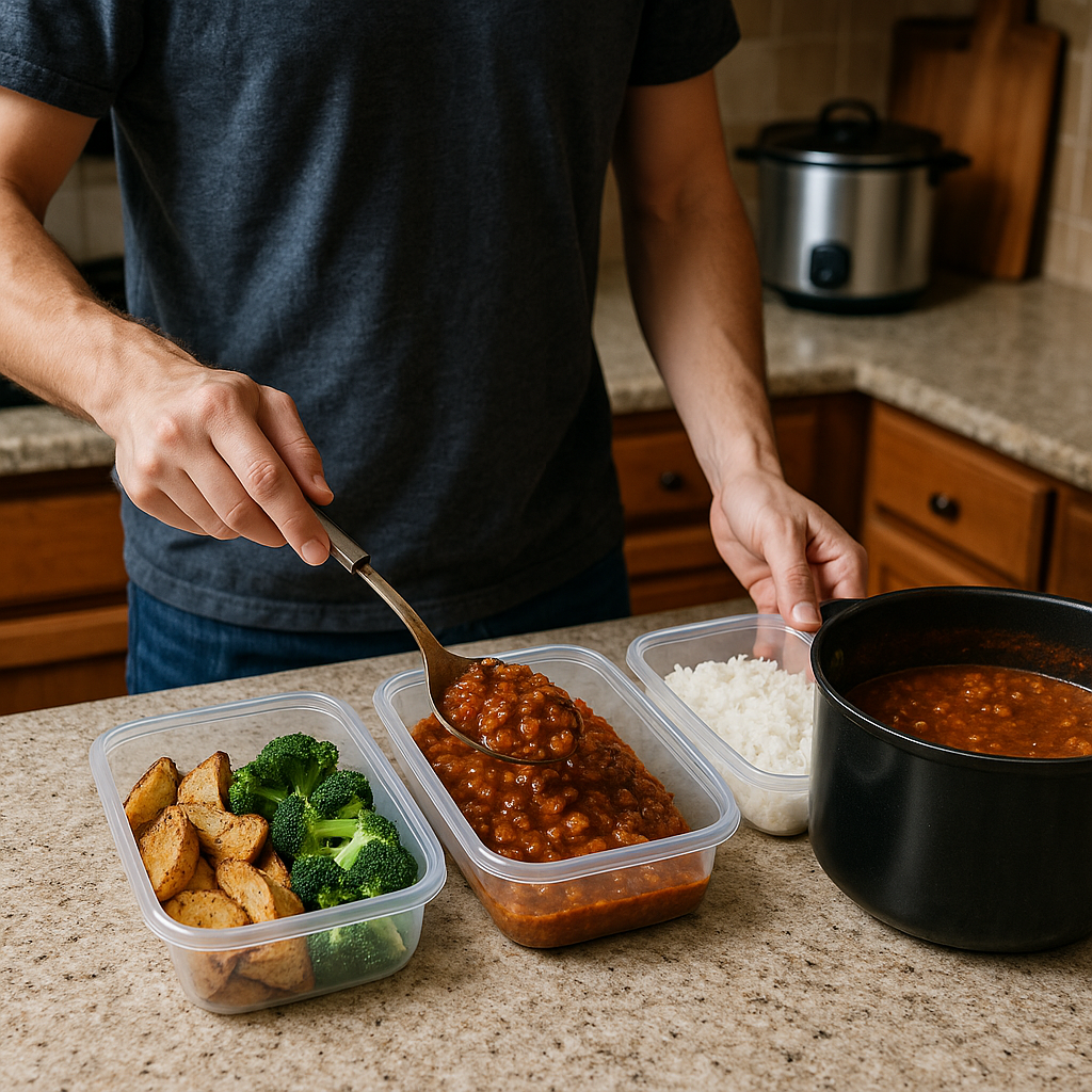 Sunday prep that fits a homework-heavy week (not a bodybuilder fantasy)