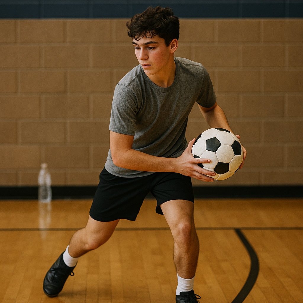 Borrow the scanning habit from soccer (even if they never played)