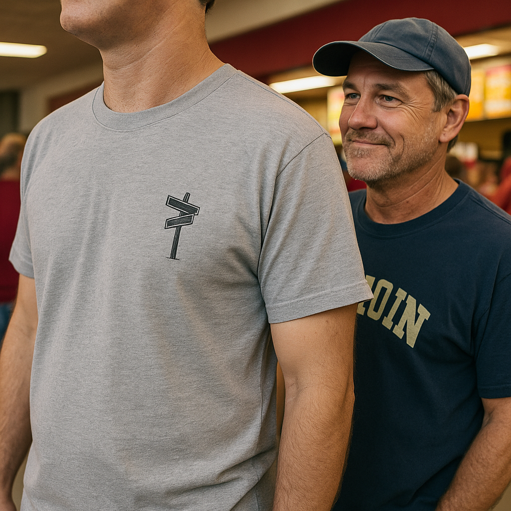 The inside-joke tee that only works in one town