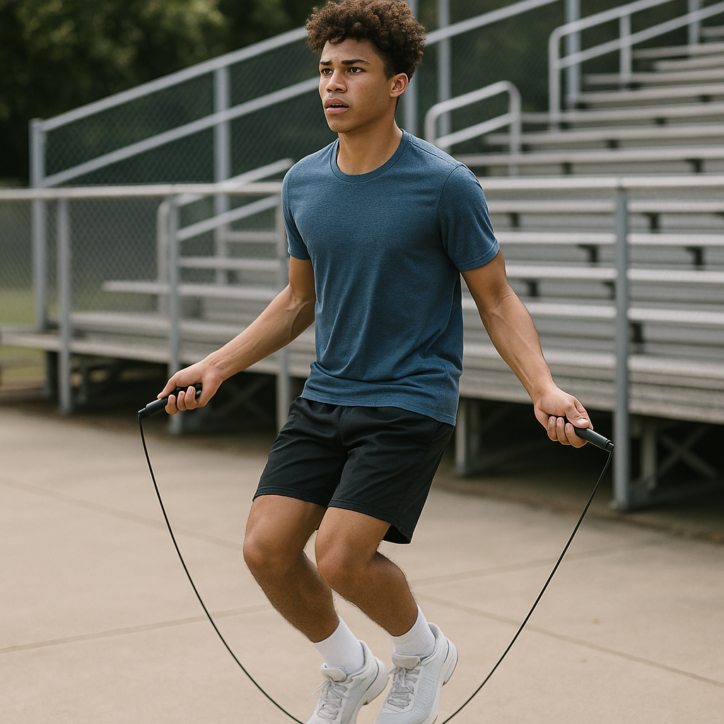 Jump rope cadence is the easiest way to borrow a runner's engine