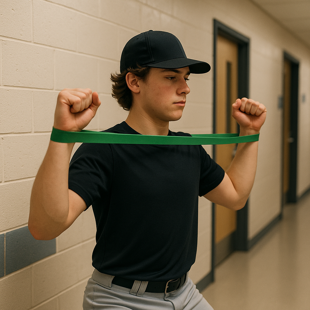 The mini-band rule that keeps pitchers' shoulders from barking