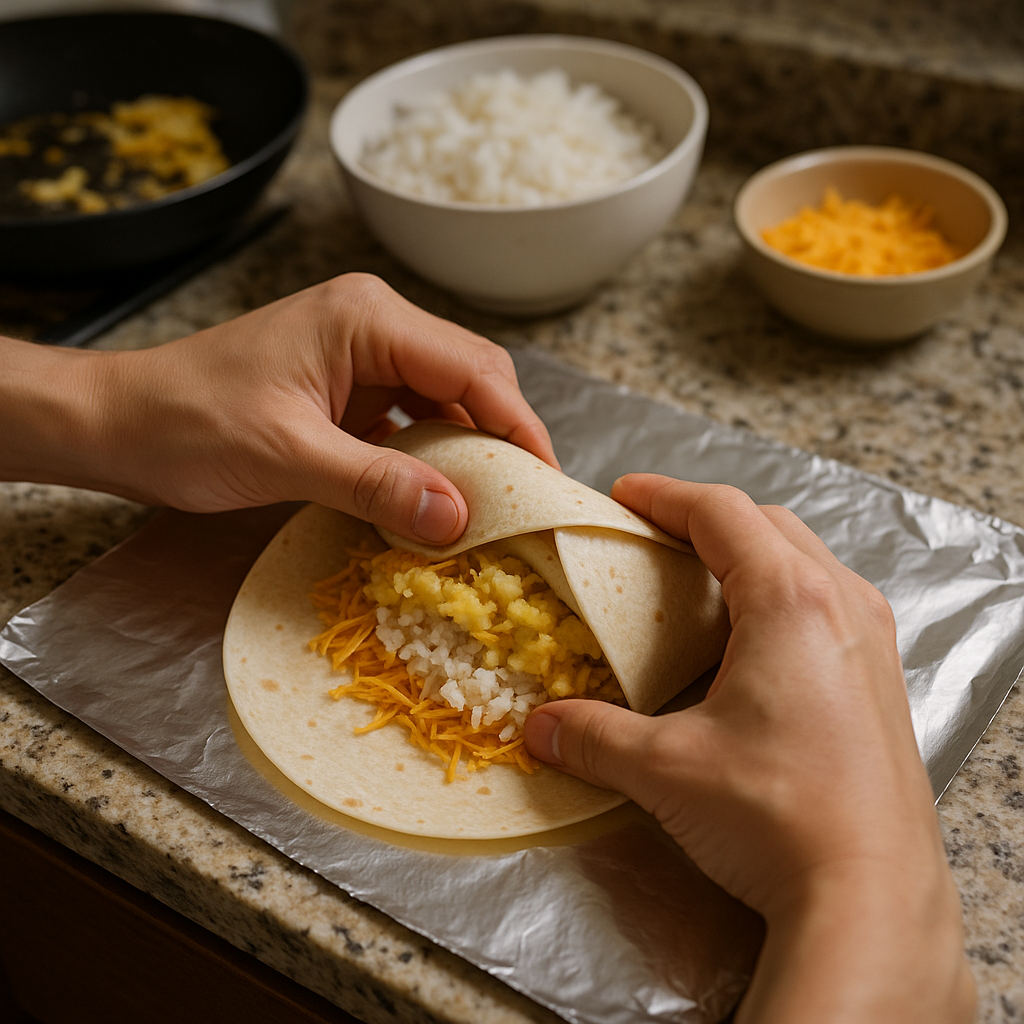 The egg-and-rice burrito that doesn't leak in your gear bag