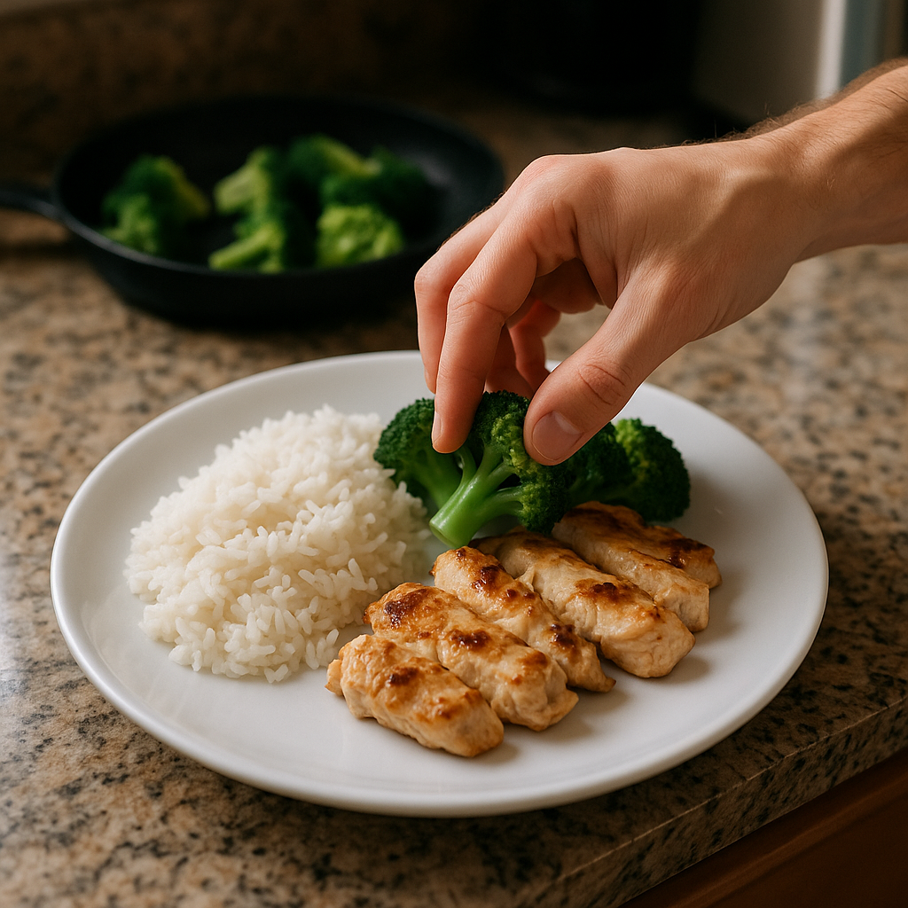 The 3-box dinner template that ends the guessing