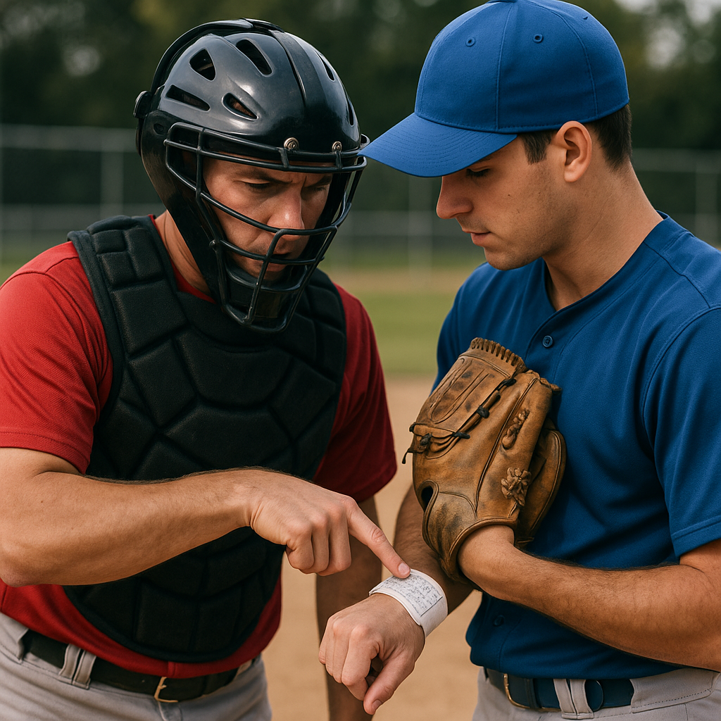 The wristband code that keeps you and your pitcher synced