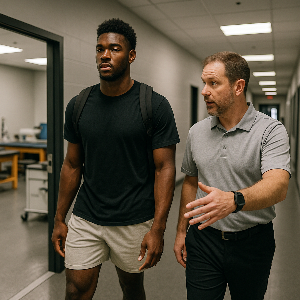 Why the quiet campus visit is the loudest clue