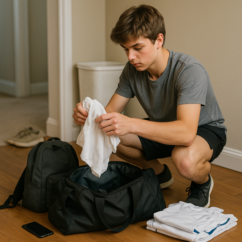 The 12-minute bag dump after you get home