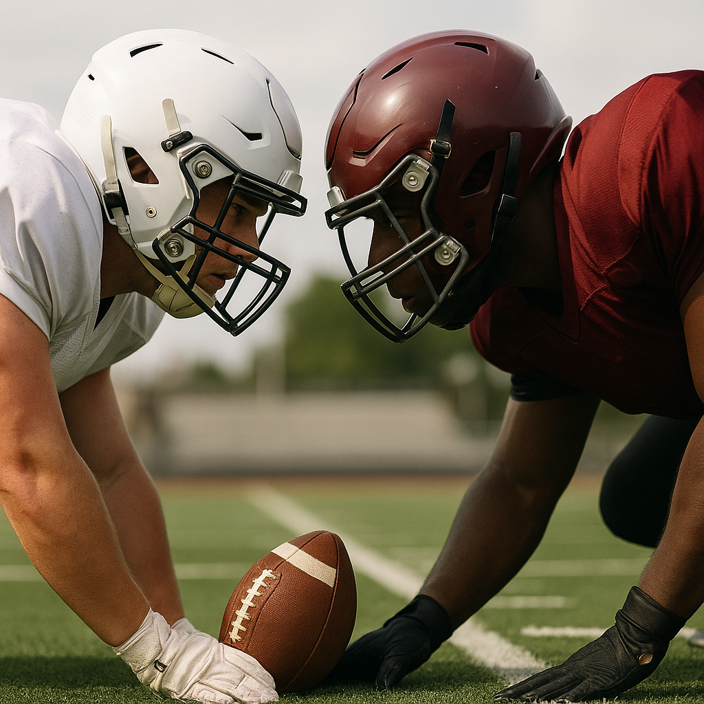 Helmet depth tells you who's about to move