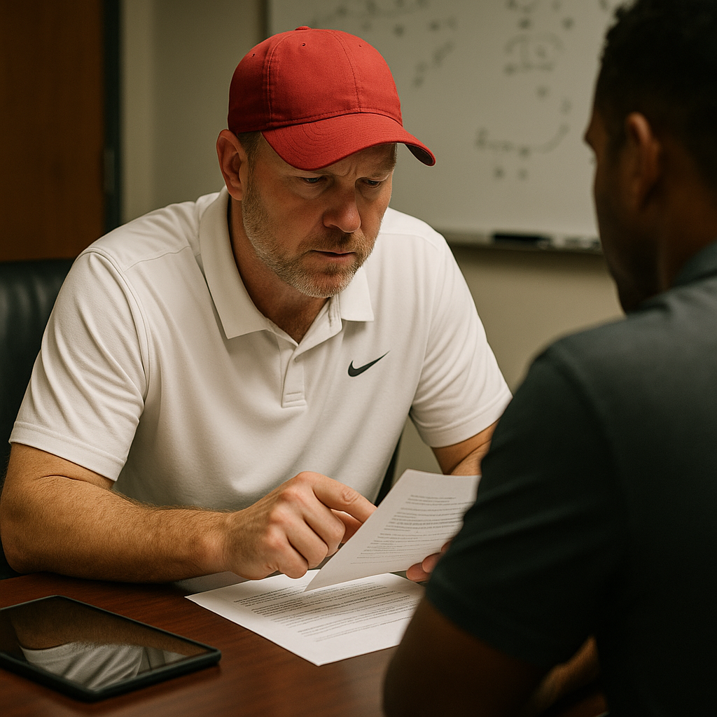 The one-page plan the staff writes before they call your position coach